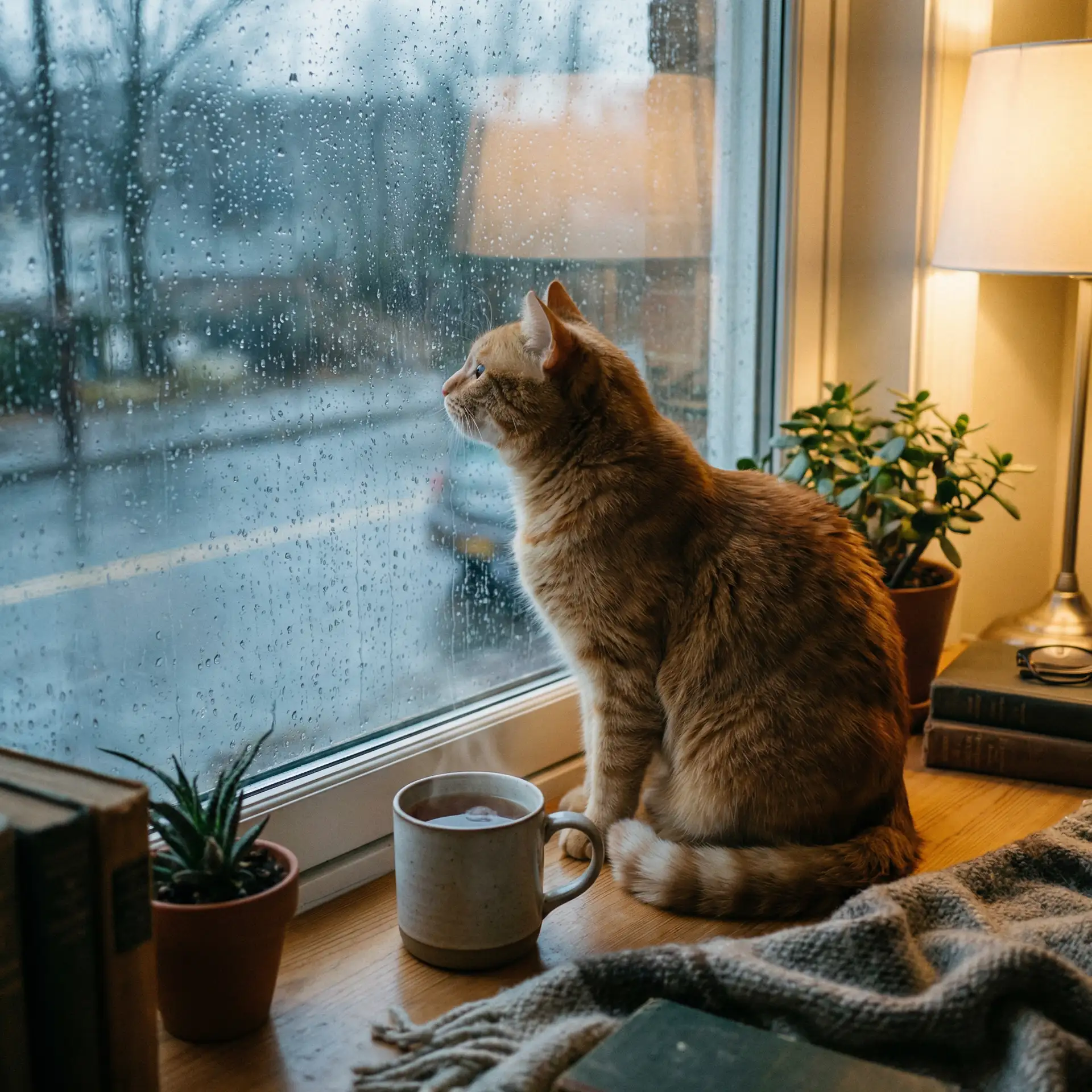 猫咪望着窗外的雨 - 猎奇抖音爆料在线观看免费